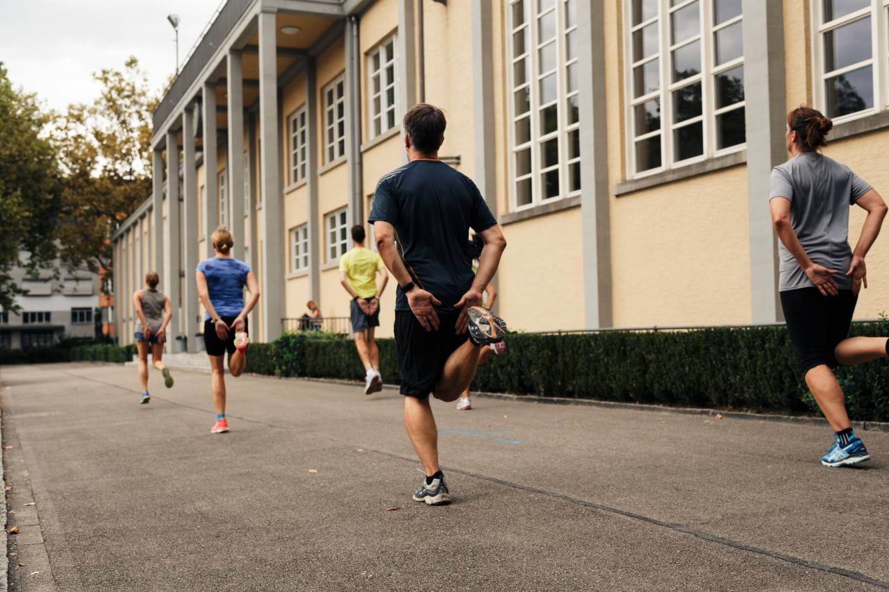 Running Sportaktiv Aufwärmen