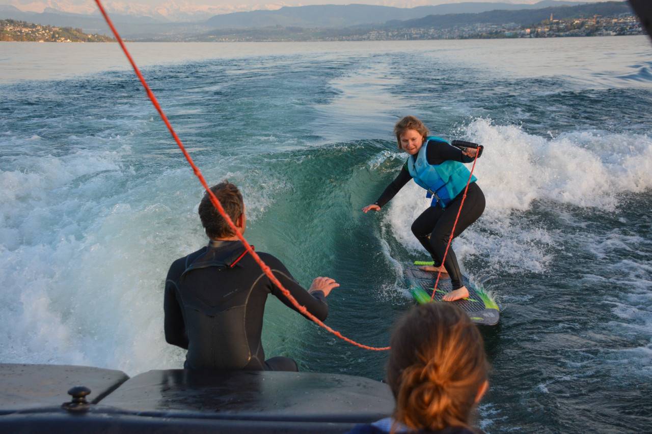Wakesurf Wakeandski Zürichsee