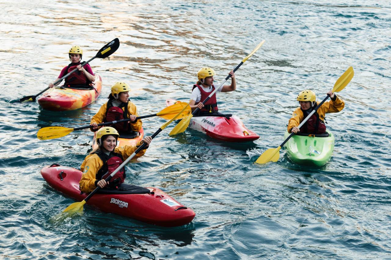 Kajak Sportaktiv Gruppenausflug