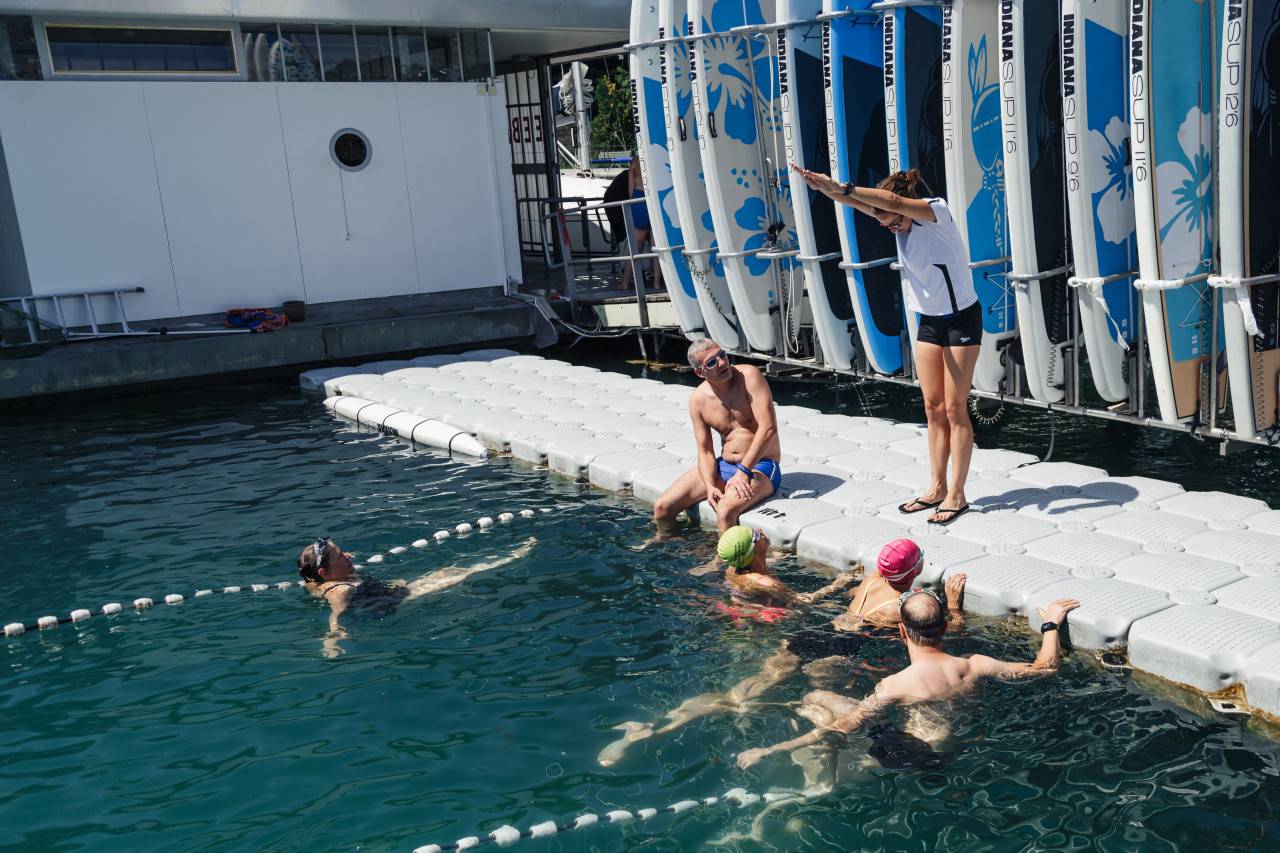 Tipps und Tricks von Schwimmlehrpersonen im Seebad Enge