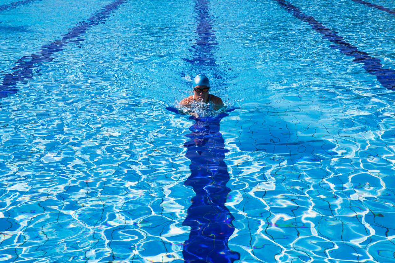 Brustschwimmen