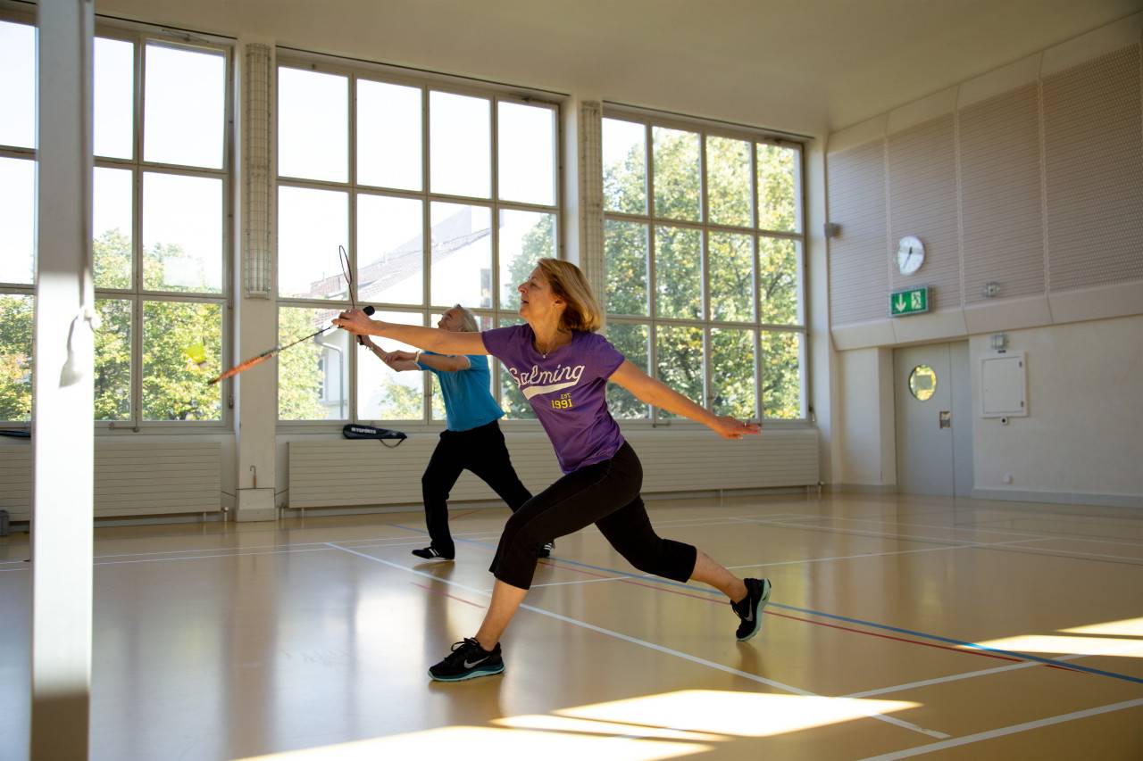 Badminton Sportaktiv Schlagtechnikübung