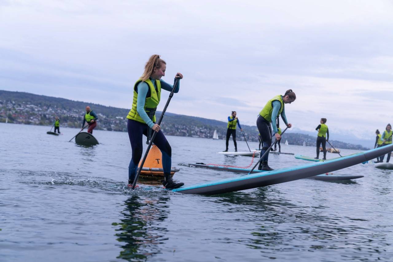 Vorbereitungskurs für SUP im Winter