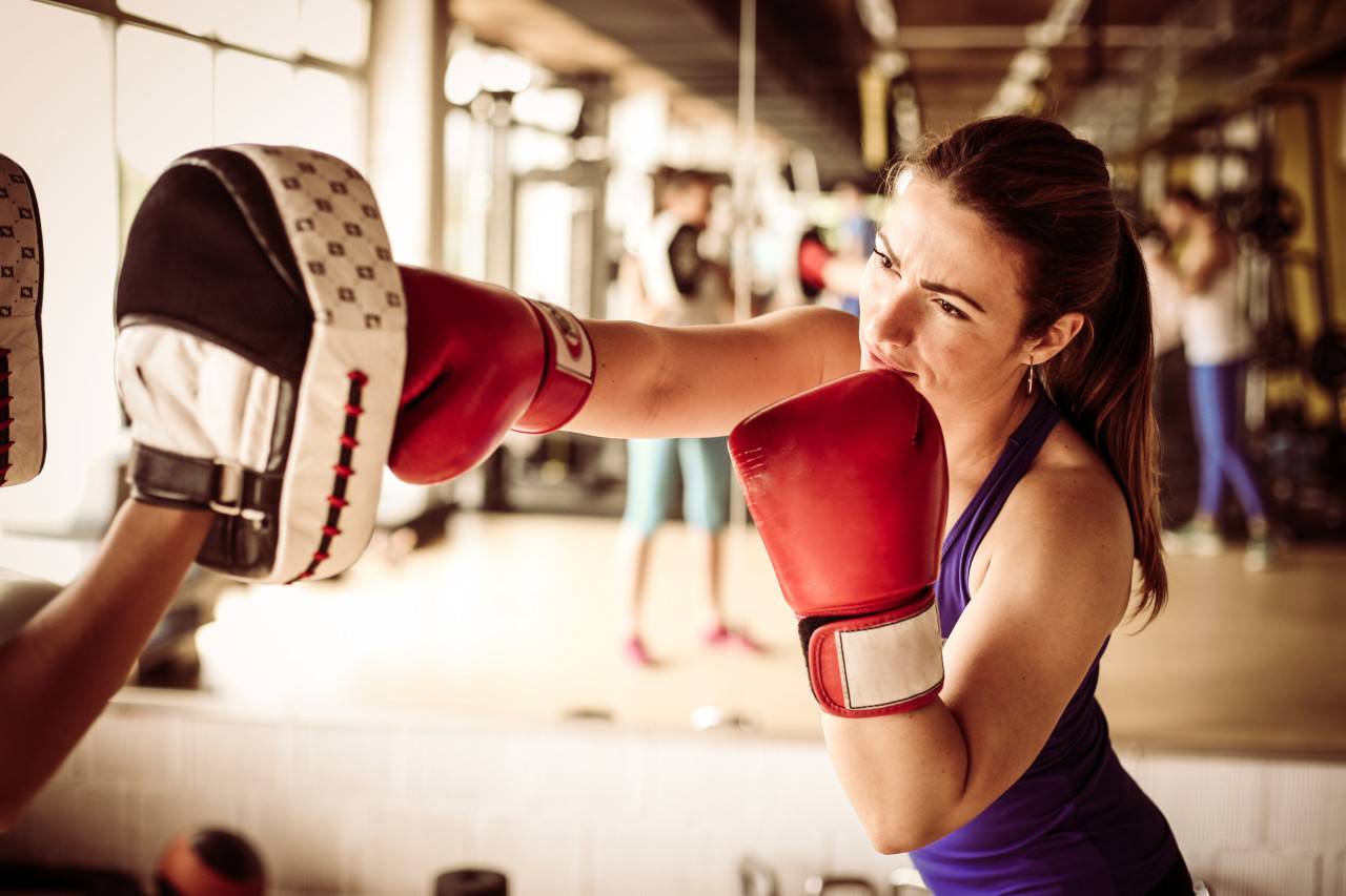 Fitnessboxen Einzeltraining Punch